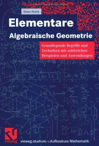 Elementare Algebraische Geometrie
