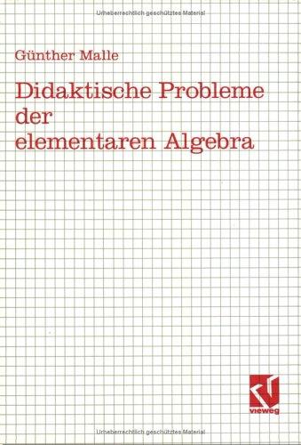 Didaktische Probleme der Elementaren Algebra