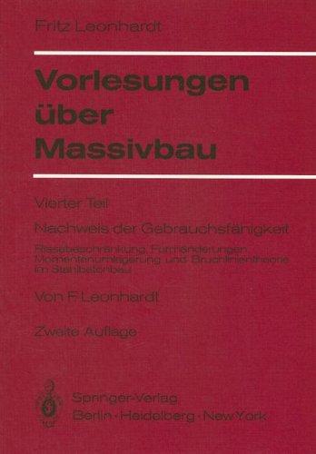 Vorlesungen über Massivbau: Teil 4