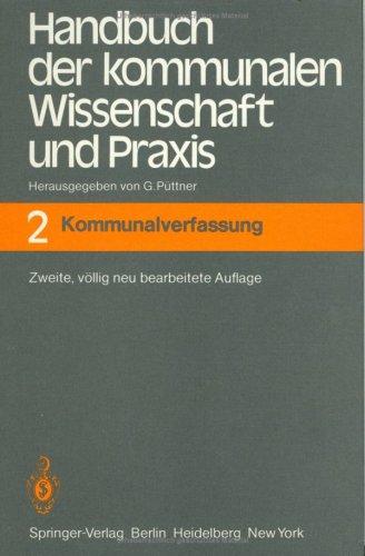 Handbuch der kommunalen Wissenschaft und Praxis : Band 2