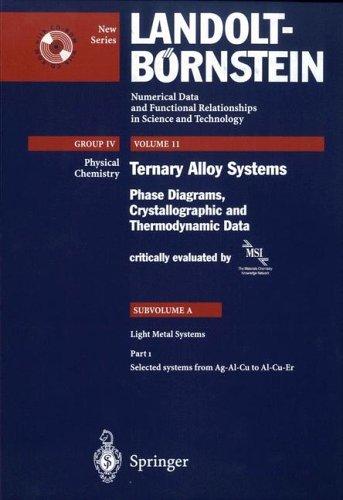 Selected Systems from Ag-Al-Cu to Al-Cu-Er (Landolt-Bornstein Numerical Data and Functional Relationships in Science and Technology - New Series)
