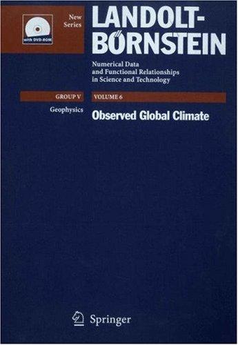 Observed Global Climate