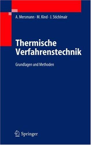 Thermische verfahrenstechnik