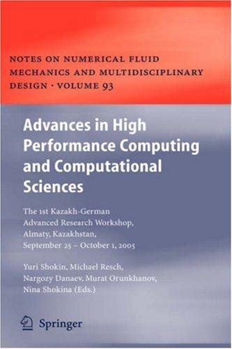 Advances in high performance computing and computational sciences
