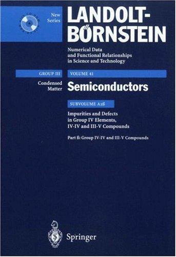 Impurities and Defects in Group IV-IV and III-V Compounds