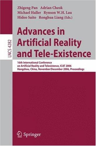 Advances in artificial reality and tele-existence