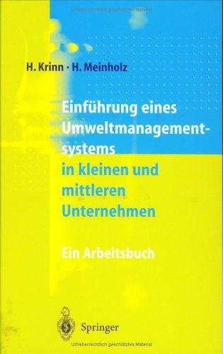 Einführung Eines Umweltmanagementsystems in Kleinen und Mittleren Unternehmen