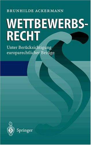 Wettbewerbsrecht