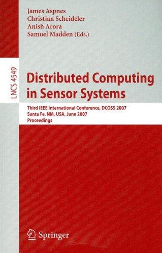 Distributed computing in sensor systems