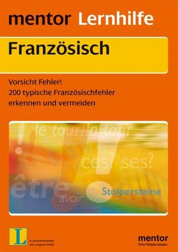 Französisch. Vorsicht Fehler