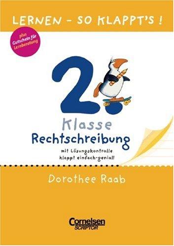 Lernen, So klappt's!, neue Rechtschreibung, Rechtschreibung