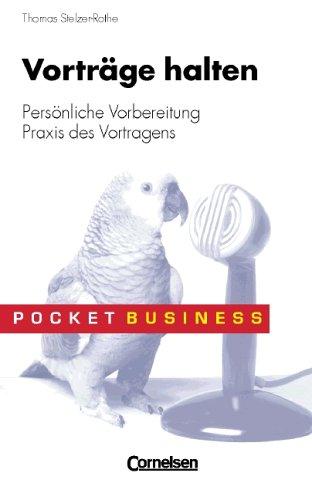 Vorträge halten