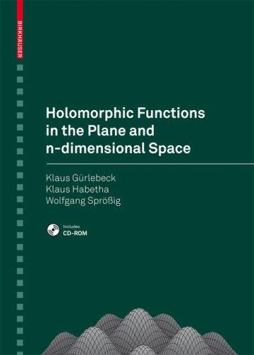 Holomorphic functions in the plane and n-dimensional space