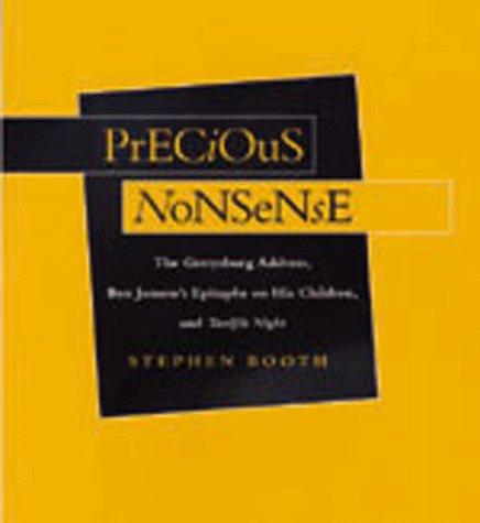 Precious nonsense
