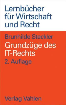 Grundzüge des EDV- Rechts