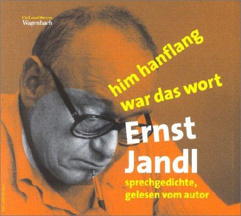 him hanflang war das wort. CD. Sprechgedichte, gelesen vom Autor
