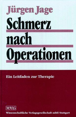 Schmerz nach Operationen. Ein Leitfaden zur Therapie