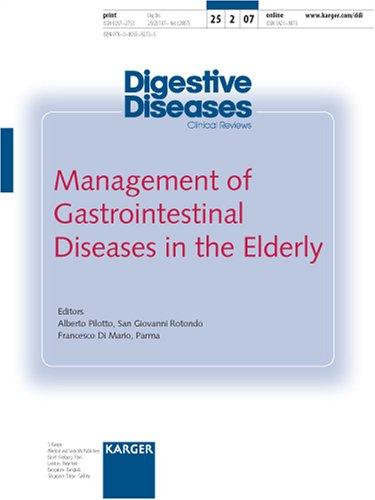 Management of gastrointestinal diseases in the elderly