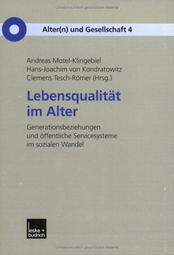 Lebensqualität im Alter