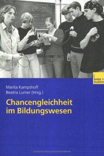 Chancengleichheit Im Bildungswesen