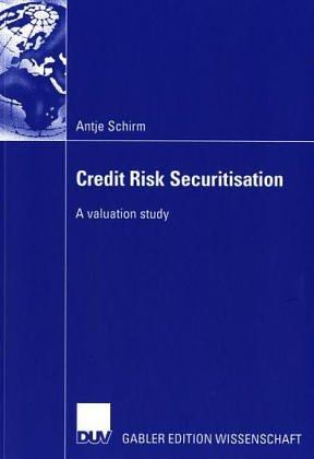 Credit Risk Securitisation