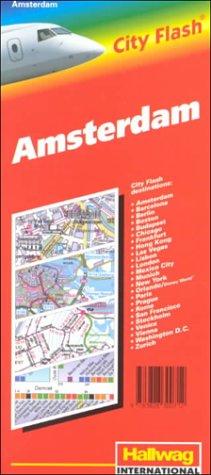 Hallwag City Flash Amsterdam
