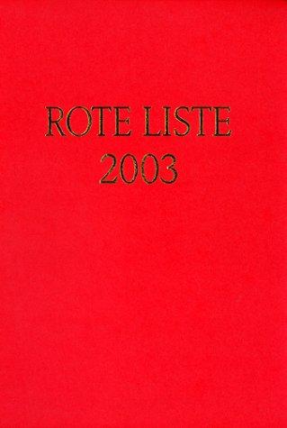 Rote Liste 2003