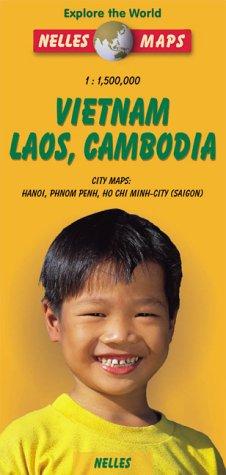 Nelles Vietnam Laos Cambodia Travel Map