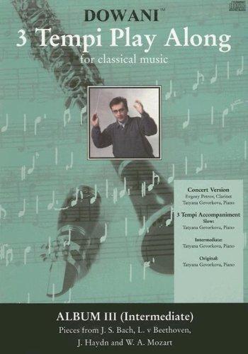 Album Vol. III (Intermediate) for Clarinet in Bb and Piano