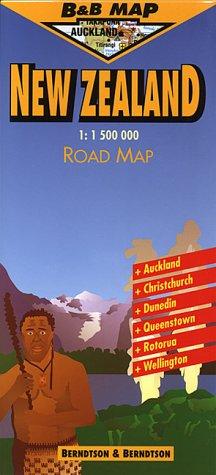 New Zealand: Scale 1:1,500,000 (B&B Road Maps)