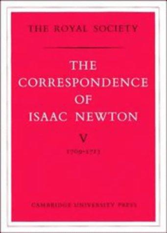The correspondence of Isaac Newton