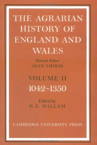 Agrarian History of England and Wales, 1042-1350