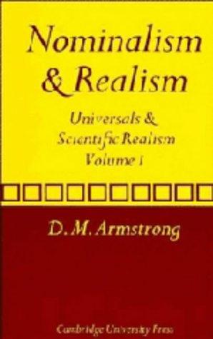Universals and scientific realism