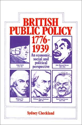 British and Public Policy 17761939
