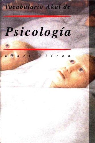 Vocabulario Akal De Psicologia (Diccionarios)