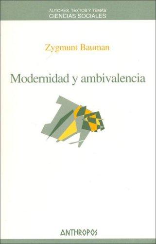 Modernidad y Ambivalencia