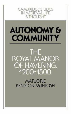 Autonomy and community