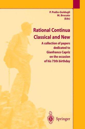 Rational continua, classical and new