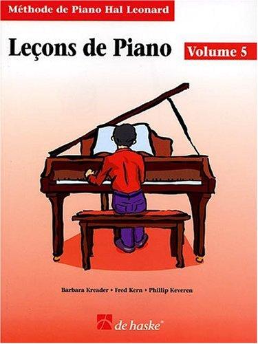 Piano Lessons Book 5 - French Edition