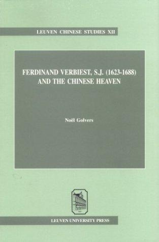 Ferdinand Verbiest, S. J.  and the Chinese Heaven