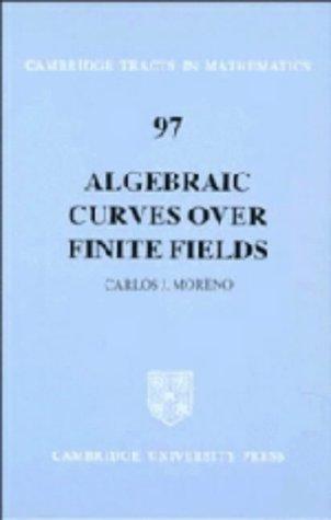 Algebraic curves over finite fields
