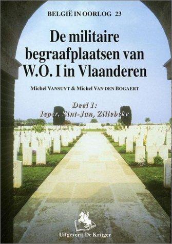 DE MILITAIRE BEGRAAFPLAATSEN VAN W.O.I.-1