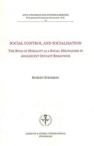 Social Control and Socialization
