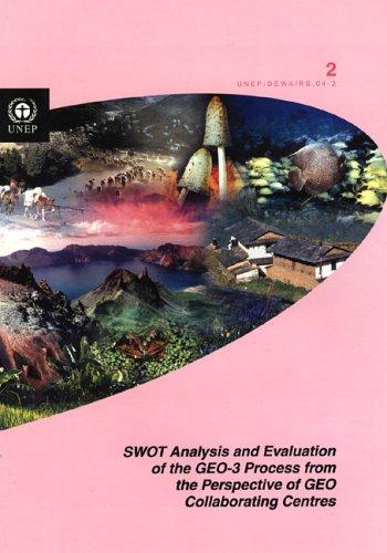 SWOT analysis and evaluation of the GEO-3 process from the perspective of GEO collaborating centres