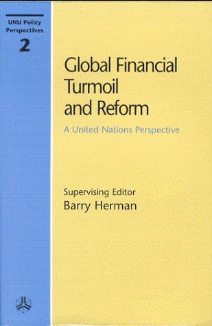 Global financial turmoil and reform
