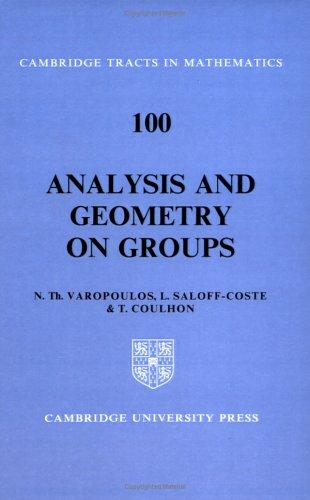 Analysis and geometry on groups