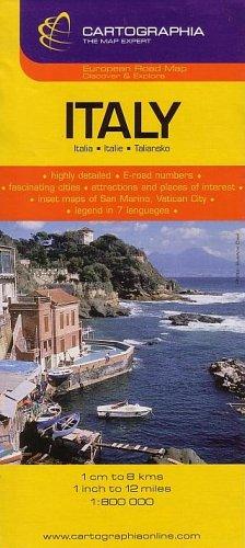 Italy Map by Cartographia