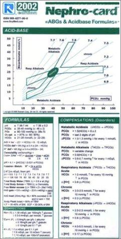 Nephro-Card Renal & Acid Base Form 2002