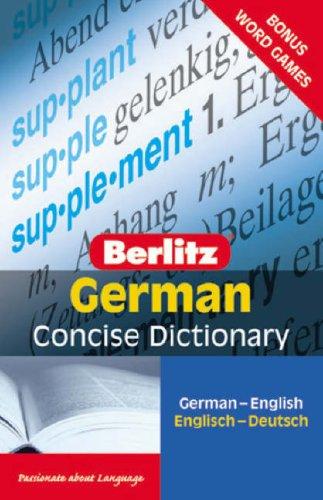 Berlitz German Concise Dictionary