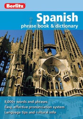 Spanish phrase book & dictionary
